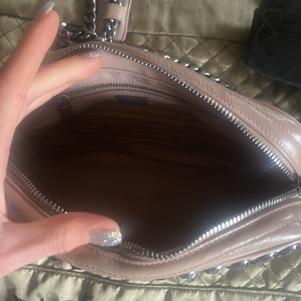 Prada Pink Crossbody Bag with Silver Accents - Picture 4 of 5